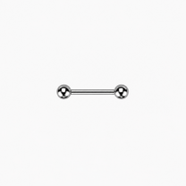 16G Internally Threaded Titanium Straight Barbell
